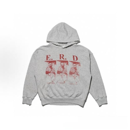 Letter-printed hoodie