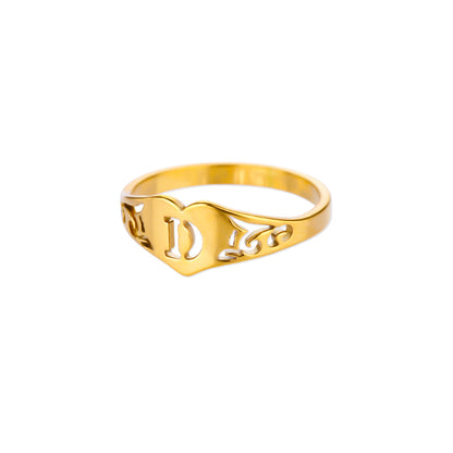 Letter Ring