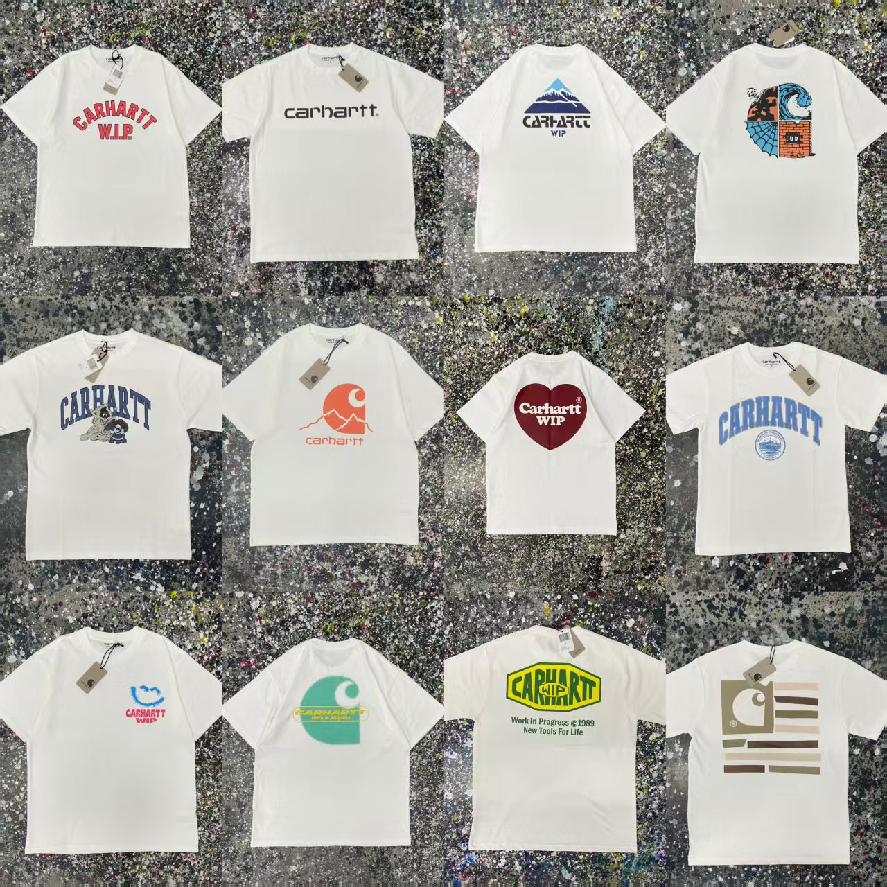 Letter short-sleeve T-shirt