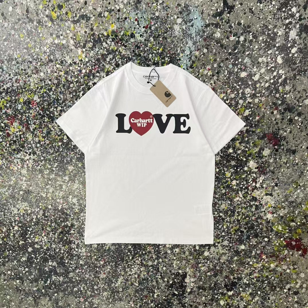 Letter short-sleeve T-shirt
