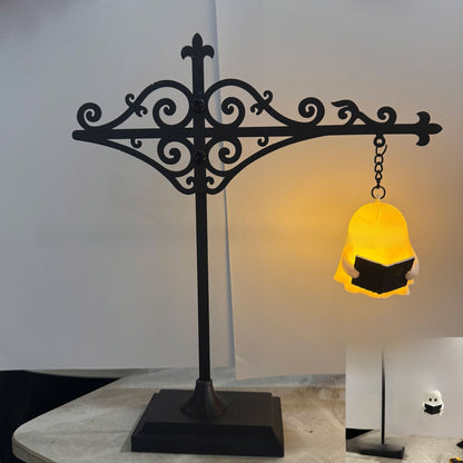Library bookshelf lighting fixture