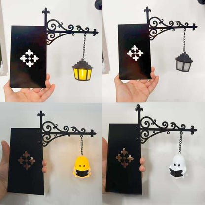 Library bookshelf lighting fixture