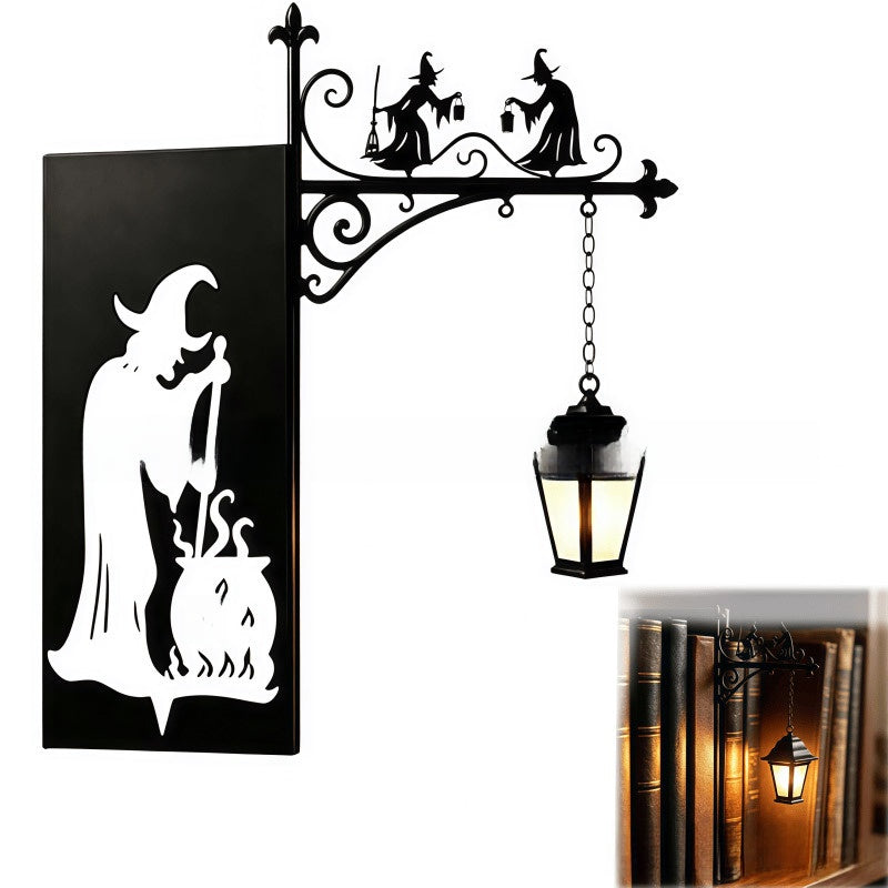 Library bookshelf lighting fixture