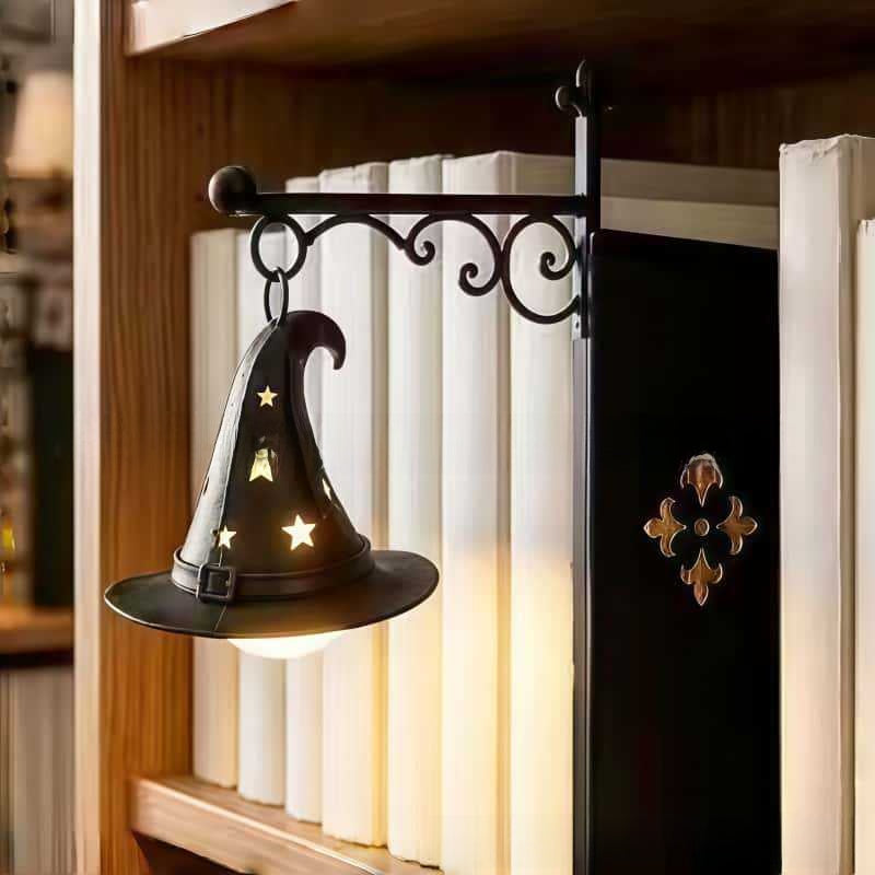 Library bookshelf lighting fixture