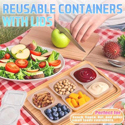 Lid Plastic Disposable Sauce Box