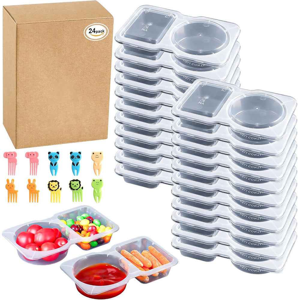 Lid Plastic Disposable Sauce Box