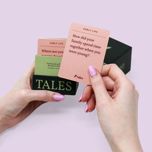 Life Story Interview Question Cards