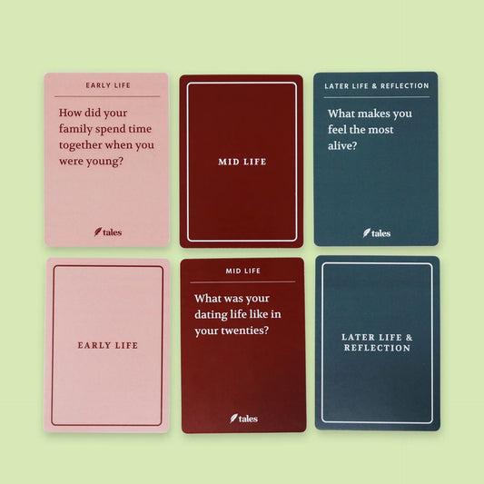 Life Story Interview Question Cards