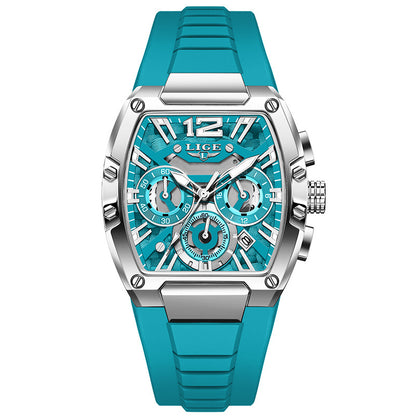 Lige Sport Watch Waterproof Luminous Calendar