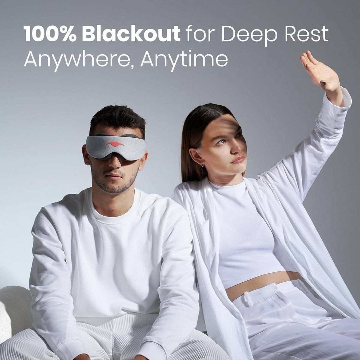 Light-blocking eye mask