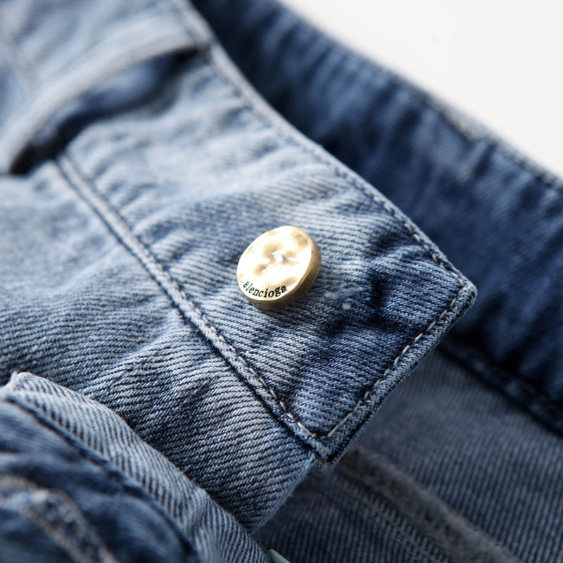 Light Blue Denim Skirt