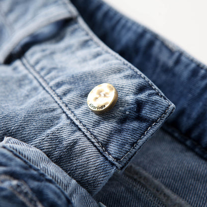 Light Blue Denim Skirt