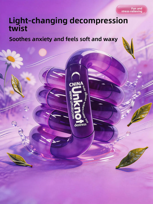 Light Changing Sensory Twist Toy