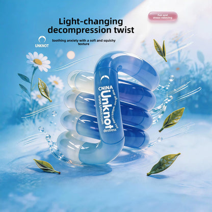 Light Changing Sensory Twist Toy