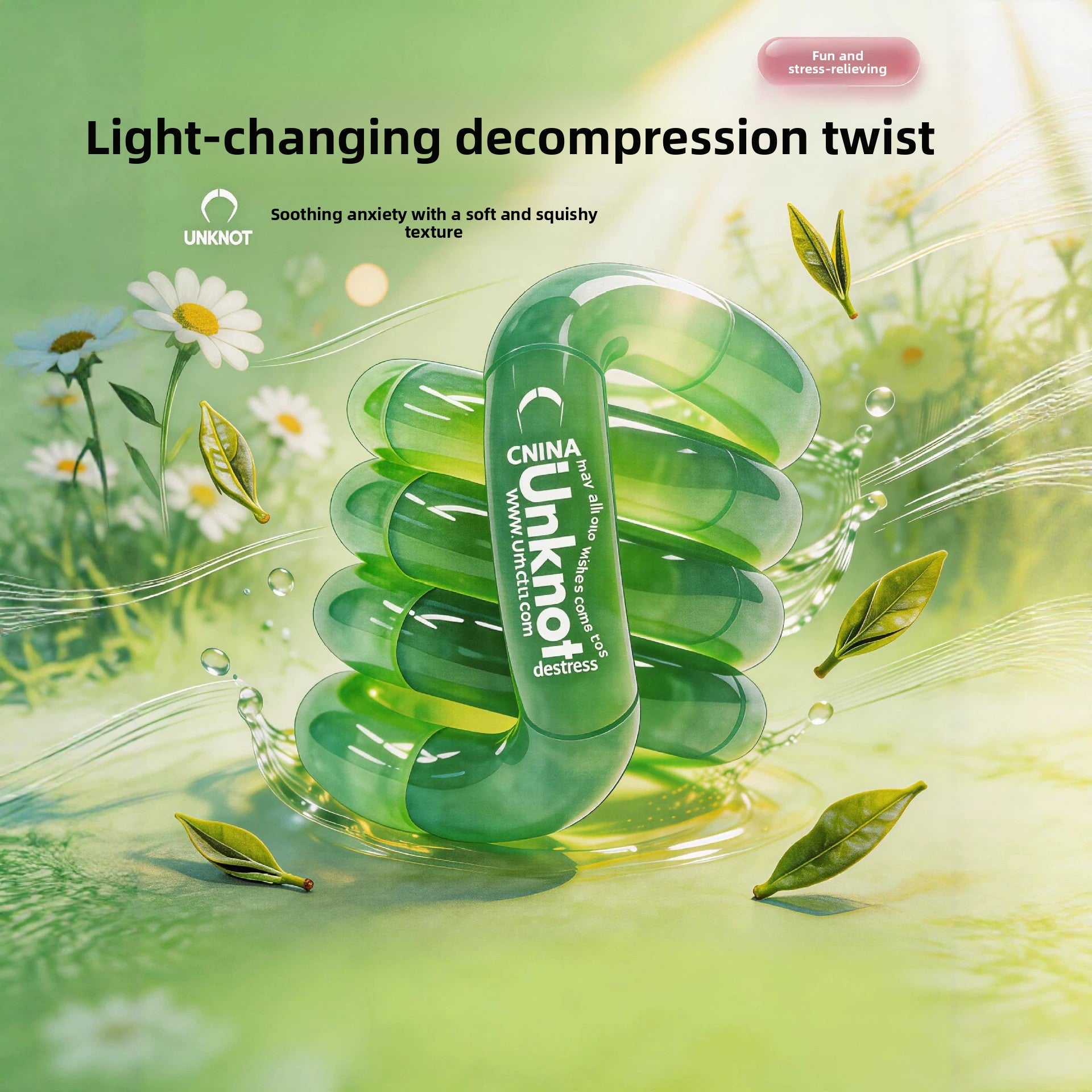 Light Changing Sensory Twist Toy