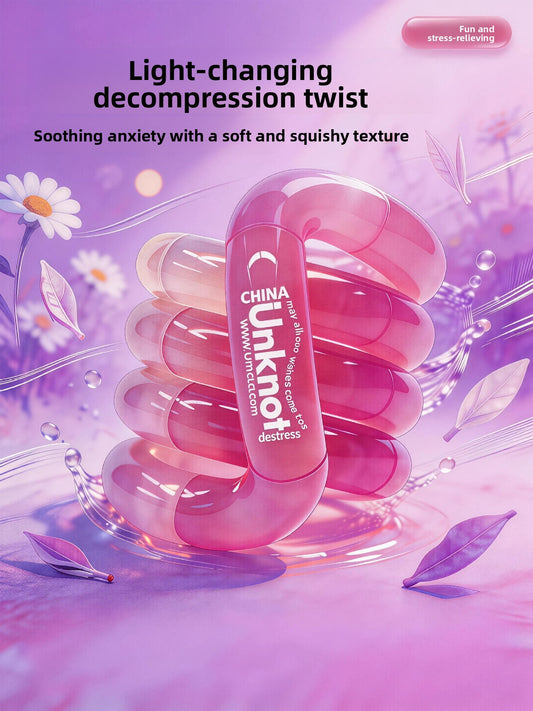 Light Changing Sensory Twist Toy