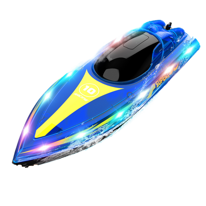 Light-controlled boat