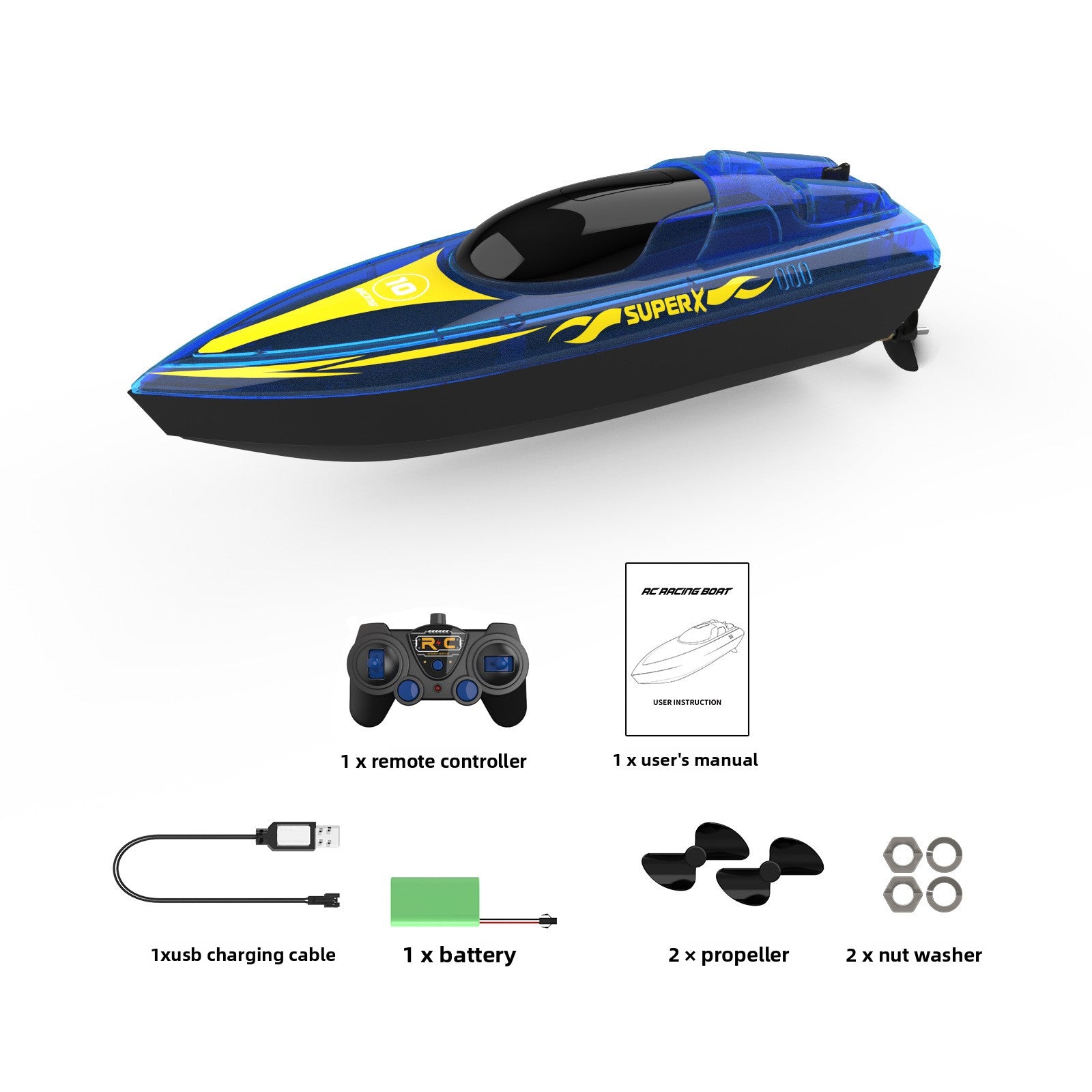 Light-controlled boat