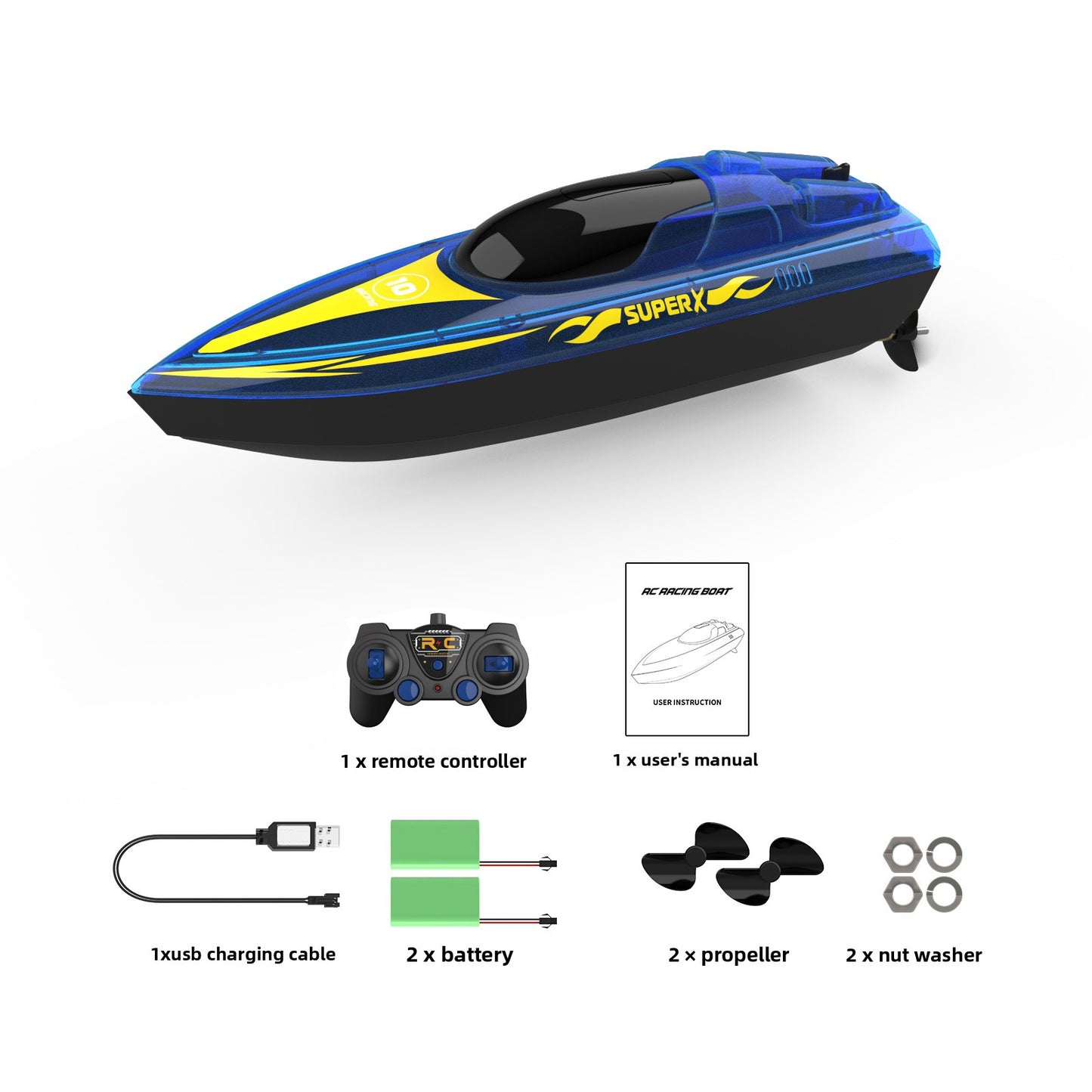Light-controlled boat