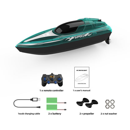 Light-controlled boat