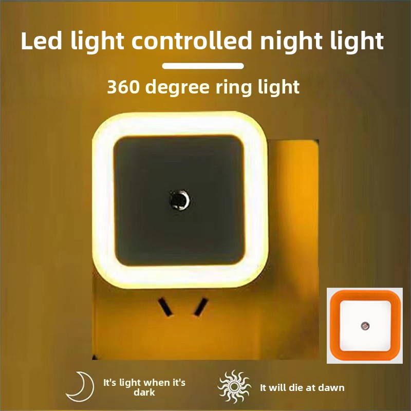 Light-controlled sensor night light