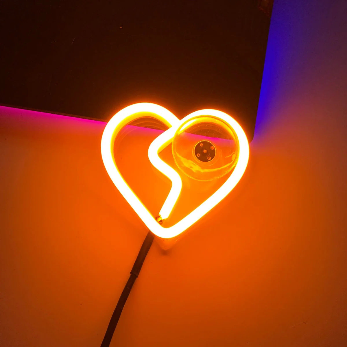 Light-emitting LED interior decoration stickers