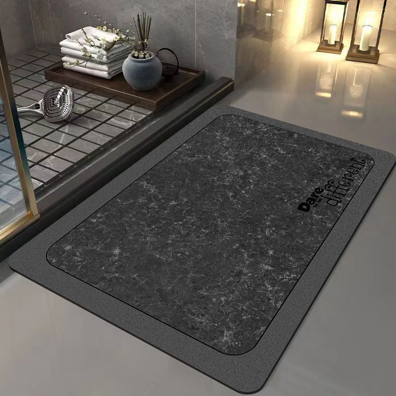 Light luxury and simple diatom mud floor mat