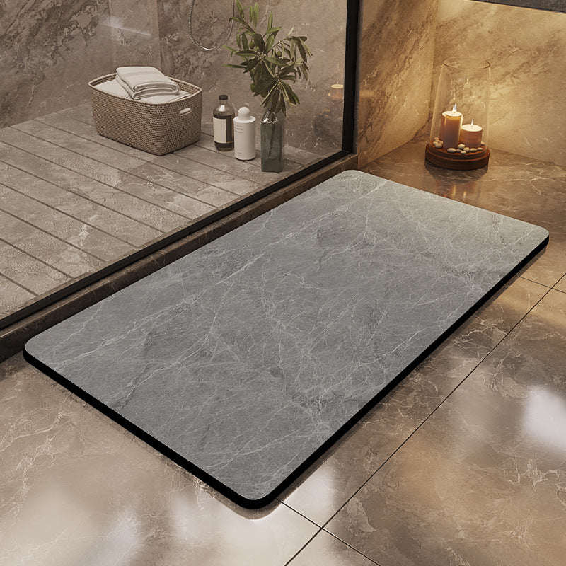 Light luxury and simple diatom mud floor mat