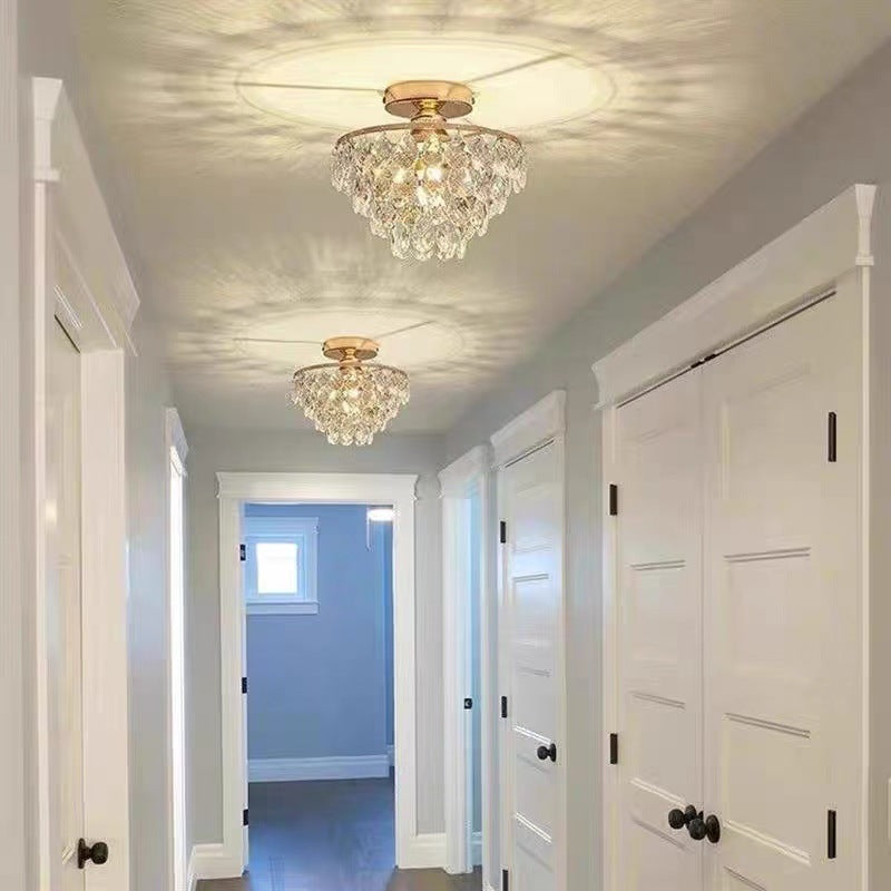 Light Luxury Crystal Ceiling Lamp