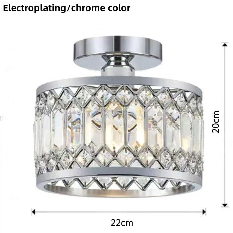 Light Luxury Crystal Ceiling Lamp