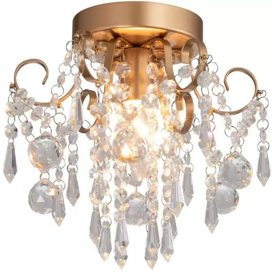 Light Luxury Crystal Ceiling Lamp