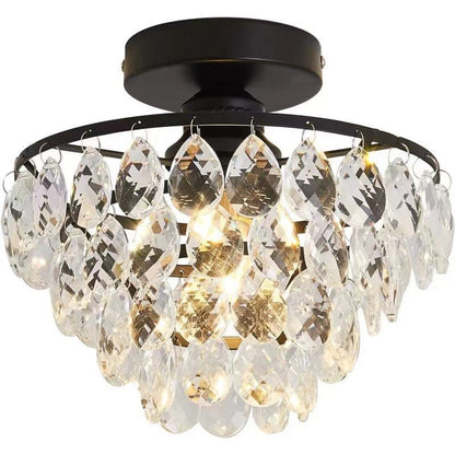 Light Luxury Crystal Ceiling Lamp