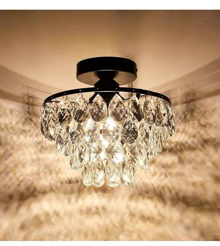 Light Luxury Crystal Ceiling Lamp