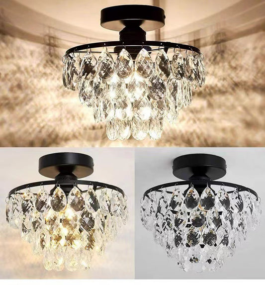 Light Luxury Crystal Ceiling Lamp