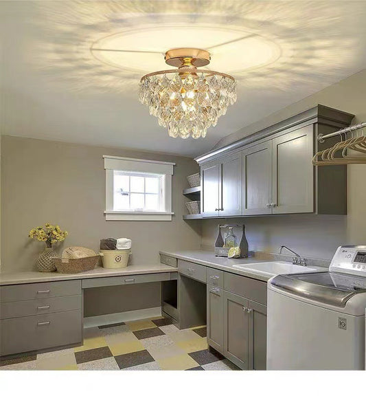 Light Luxury Crystal Ceiling Lamp