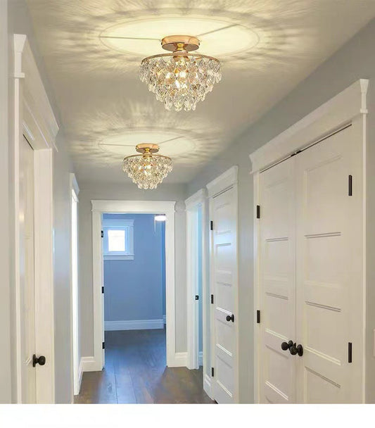 Light Luxury Crystal Ceiling Lamp