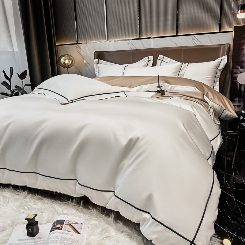 Light Luxury Pure Cotton Four-Piece Set