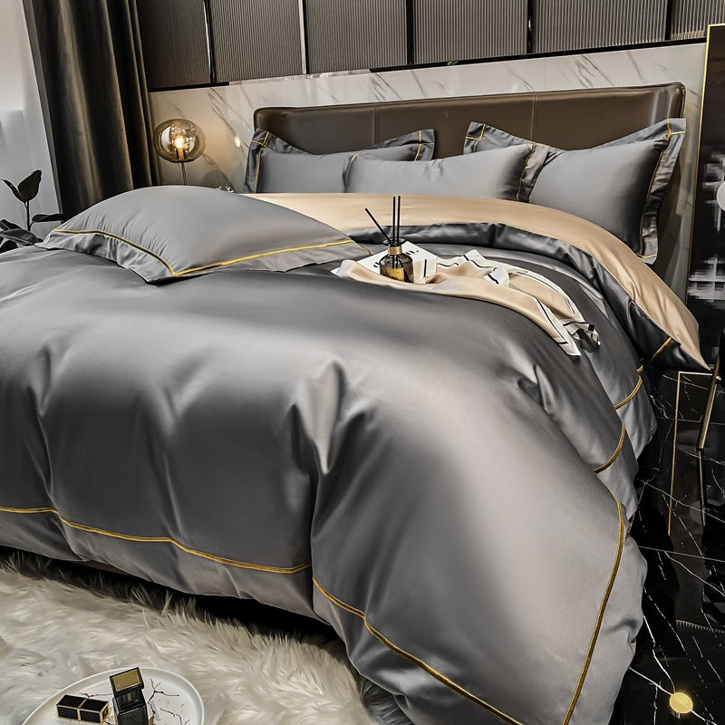 Light Luxury Pure Cotton Four-Piece Set
