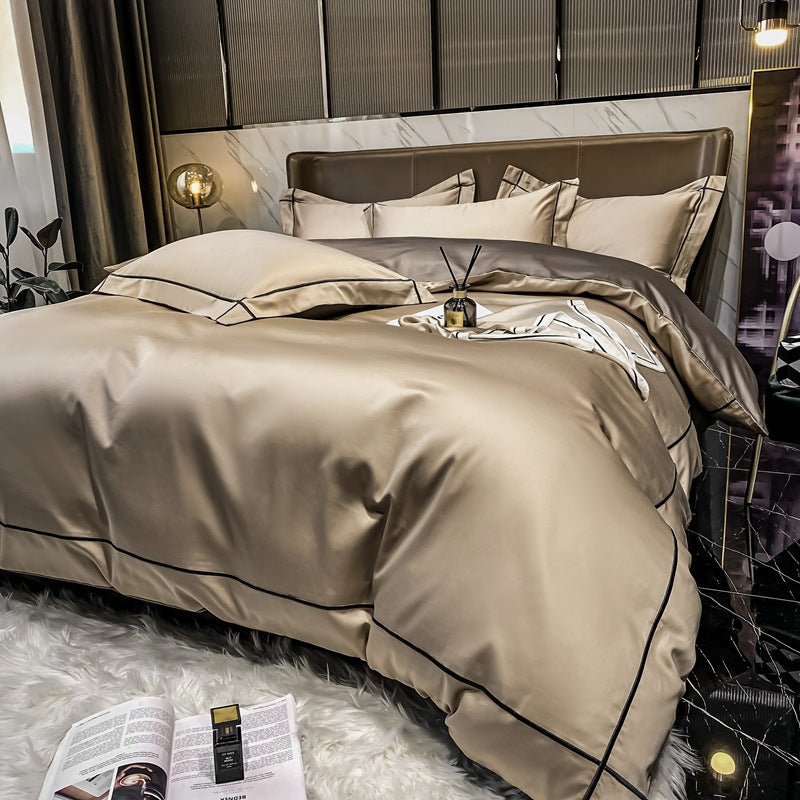 Light Luxury Pure Cotton Four-Piece Set