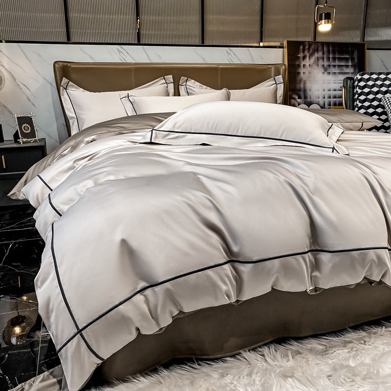 Light Luxury Pure Cotton Four-Piece Set