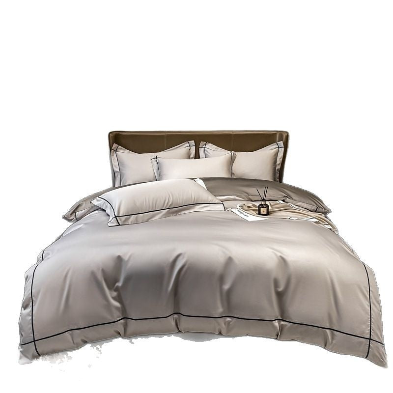 Light Luxury Pure Cotton Four-Piece Set