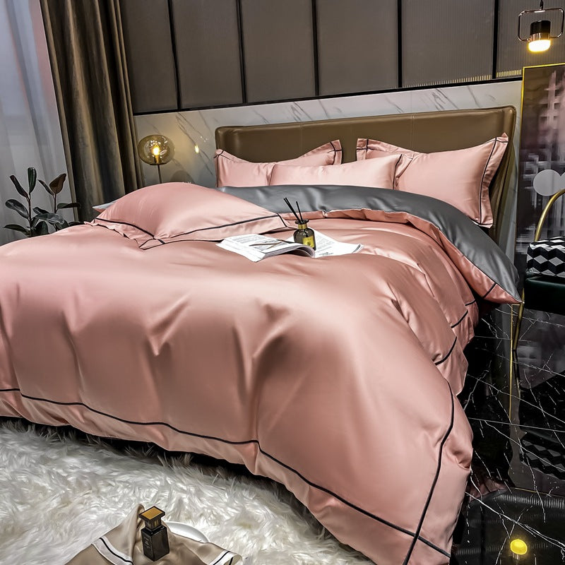 Light Luxury Pure Cotton Four-Piece Set