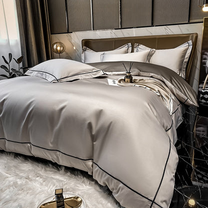 Light Luxury Pure Cotton Four-Piece Set