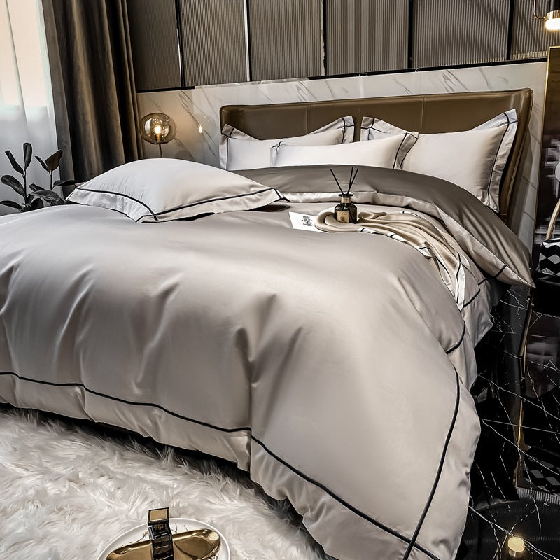 Light Luxury Pure Cotton Four-Piece Set