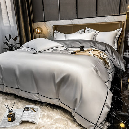 Light Luxury Pure Cotton Four-Piece Set