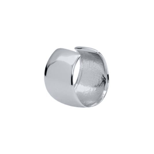 Light Luxury Zircon Inlaid 18K Gold Copper Ear Clip for Unisex