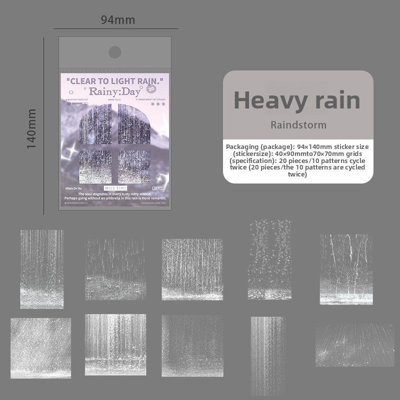 Light-Picking Rain Stickers