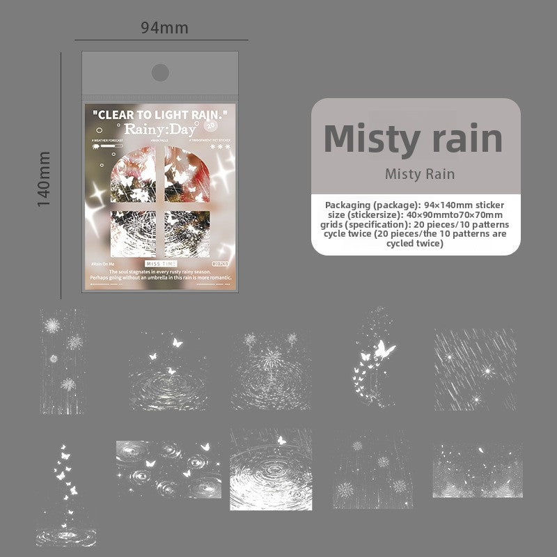 Light-Picking Rain Stickers