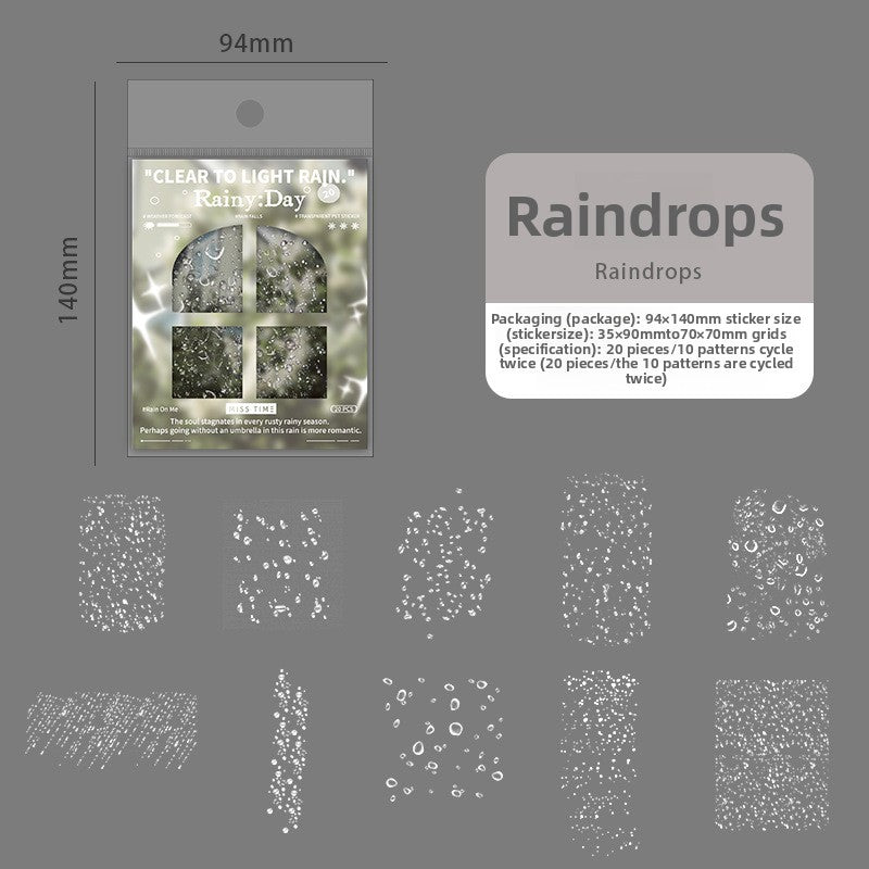 Light-Picking Rain Stickers