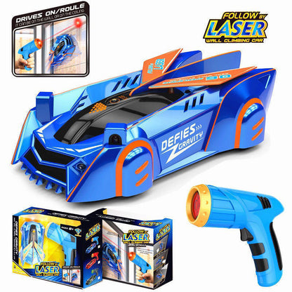 Light-tracking climbing vehicle